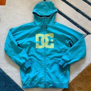 DC Snow Jacket Teal Men's Large with Hood